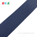 Durable 4 cm navy nylon webbing for bag